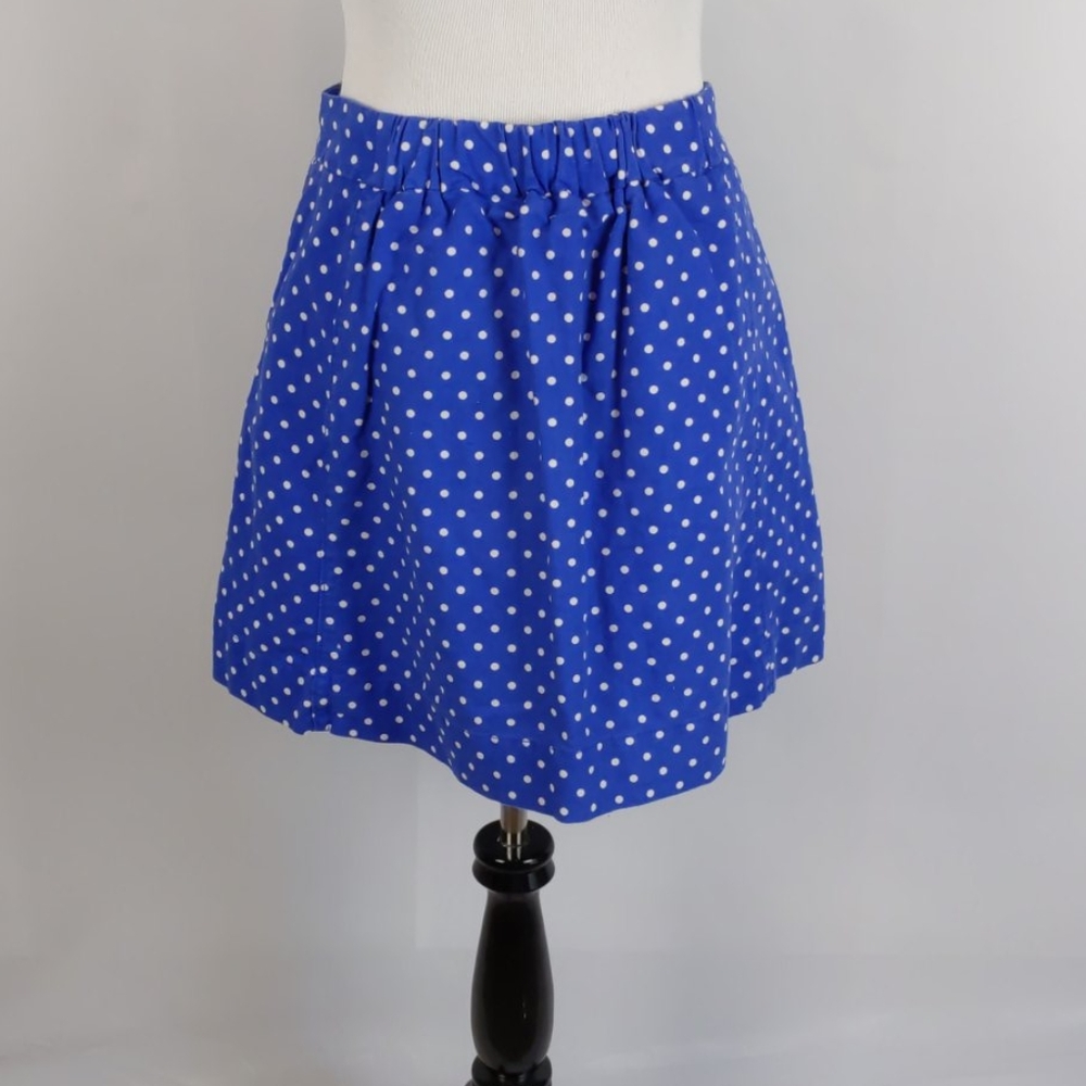 J. Crew Factory Linen Blend Drawstring Dot - Picture 8 of 9
